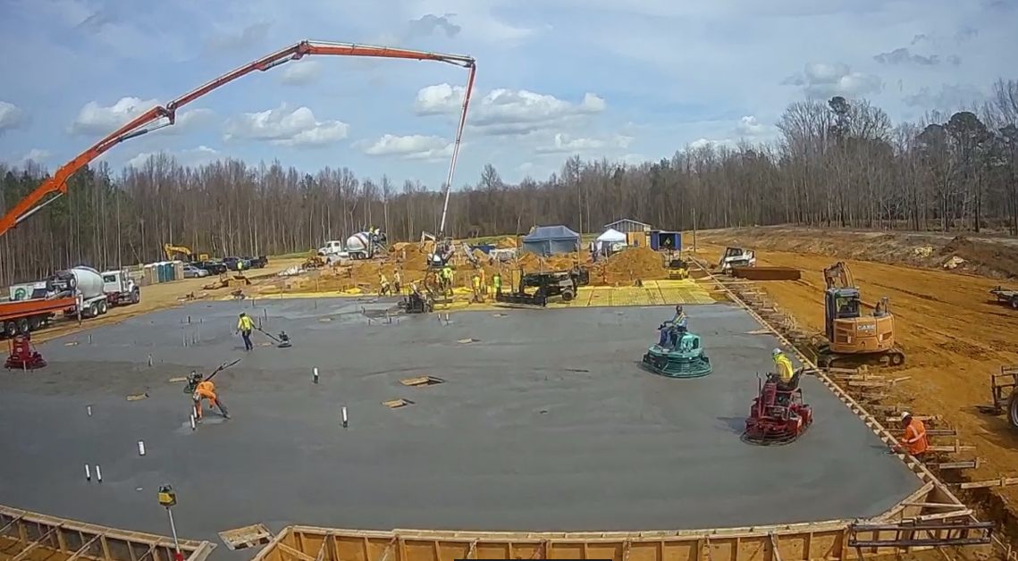 Mar 2026 – Pouring Concrete